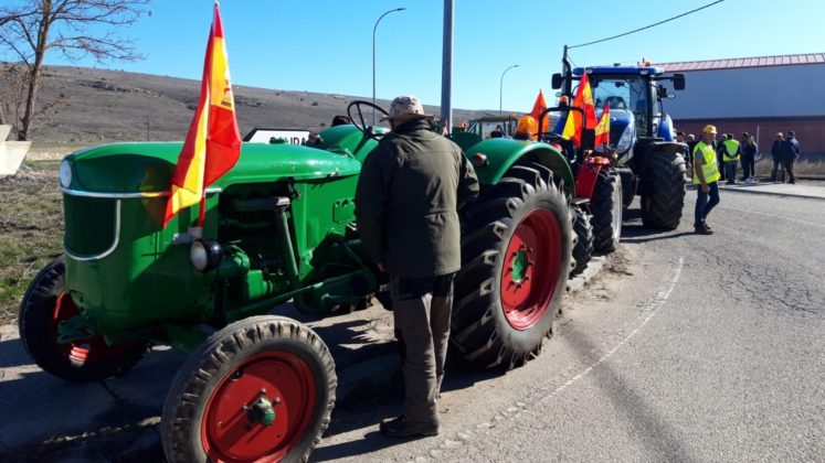 Tractorada en Guadalajara el 19 de abril de 2023. (Foto: La Crónic@)