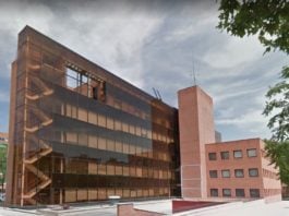 Edificio de Servicio Múltiple, sede de los juzgados de los Social de Guadalajara.