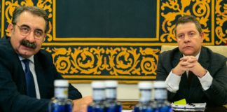 García-Page, con su consejero de Sanidad.