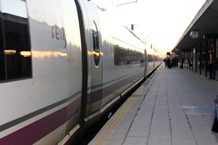 Estación de Guadalajara-Yebes, en la línea del AVE Madrid-Barcelona.