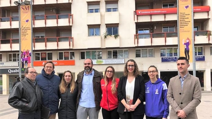 Presentación de actos deportivos por el 8M en Guadalajara.