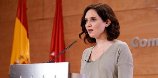 La presidenta de Madrid, Díaz Ayuso.