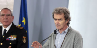 Fernando Simón, en la rueda de prensa del 29 de marzo de 2020.