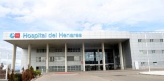 Vista general del infrautilizado hospital de Coslada.