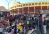 Mercadillo de los martes junto a la Plaza de Toros, en una imagen reciente. (Foto: La Crónic@)
