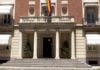 Exterior del edificio principal del complejo de la Moncloa.