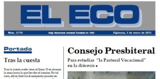 Portada de El Eco, en una imagen de archivo.