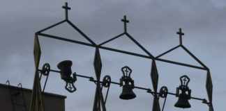 Campanas de la iglesia del colegio San Ana, de Guadalajara. (Foto: La Crónic@)