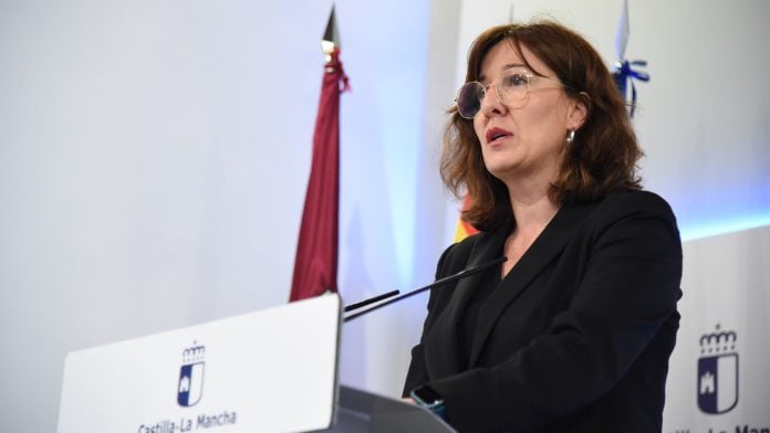 Blanca Fernández, portavoz del Gobierno de Castilla-La Mancha.