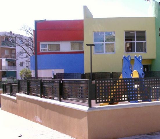 Exterior de la guardería La Curva (Fotografía: Álvaro Díaz Villamil)