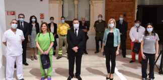 Acto del Día de la Región 2020, celebrado en el Palacio de Fuensalida.