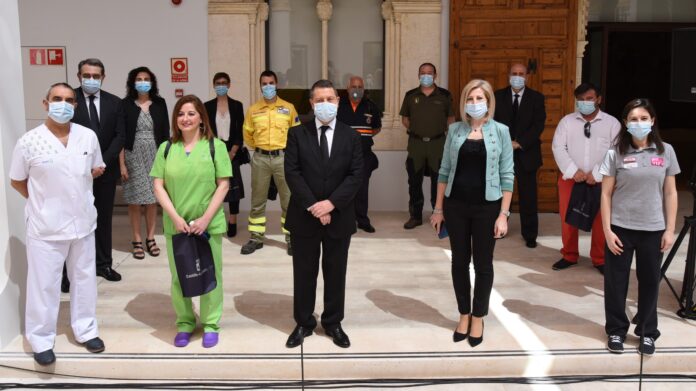 Acto del Día de la Región 2020, celebrado en el Palacio de Fuensalida.