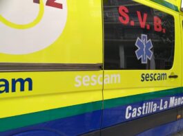 Ambulancia del SESCAM. (Foto: La Crónic@)