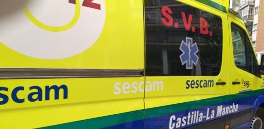 Cuidado con las estufas de pellet: 5 intoxicados Ambulancia del SESCAM. (Foto: La Crónic@)