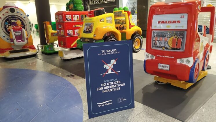 Vísperas de reapertura en Ferial Plaza. (Foto: La Crónic@)