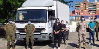 La Guardia Real dona 3 toneladas de alimentos a Azuqueca Donación de alimentos de la Guardia Real a Azuqueca.