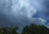 Nubes de tormenta este martes, 26 de mayo de 2020, sobre la Campiña de Guadalajara. (Foto: La Crónic@)