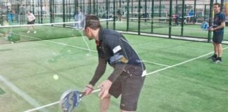 Pistas de pádel en Marchamalo.