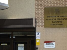 Exterior del Registro Civil de Guadalajara.