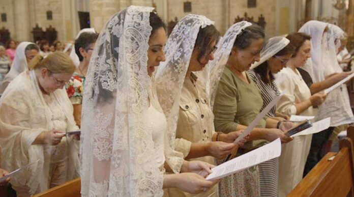 Vírgenes consagradas, reunidas en Valencia en 2017.