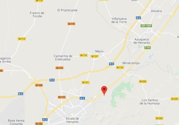 Ubicación del futuro centro de distribución de Amazon en Alcalá de Henares.