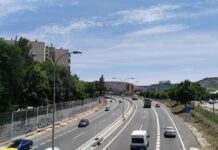 Autovía A-2 a su paso por Guadalajara. (Foto: La Crónic@)