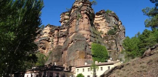 Santuario del Barranco de la Hoz, en Corduente.