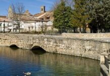 Cifuentes, desde la balsa.