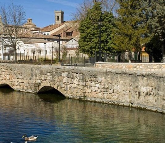 Cifuentes, desde la balsa.