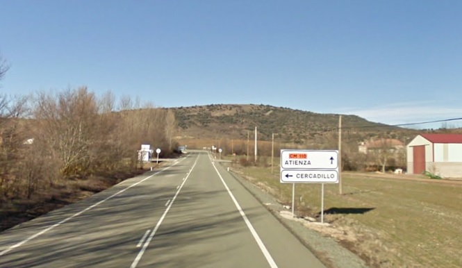 En este cruce de Cercadillo fue cazado un conductor a 172 kilómetros por hora por la Guardia Civil.