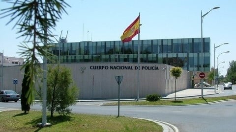 Comisaría de Policía Nacional de Albacete.