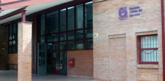 Exterior de la Escuela Oficial de Idiomas de Guadalajara.