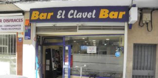 Bar El Clavel, en Guadalajara.