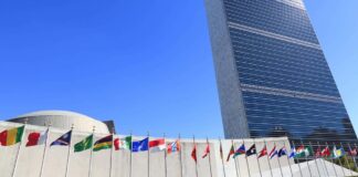 En la ONU intentan los ribereños dar la batalla al trasvase Tajo-Segura Sede de la ONU en Nueva York.
