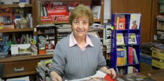 Ascen de Blas, fotografiada en la Librería Alcarreña el 23 de mayo de 2020. (Foto: La Crónic@)