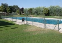 Hoy abre la piscina de Cabanillas Vaso principal de la piscina municipal de Cabanillas del Campo.