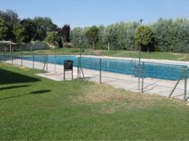 Vaso principal de la piscina municipal de Cabanillas del Campo.