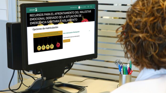 Plataforma online contra la ansiedad por el COVID-19 ofrecida por el SESCAM.
