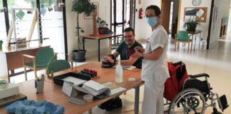 Unidad de Daño Cerebral de Guadalajara en junio de 2020.