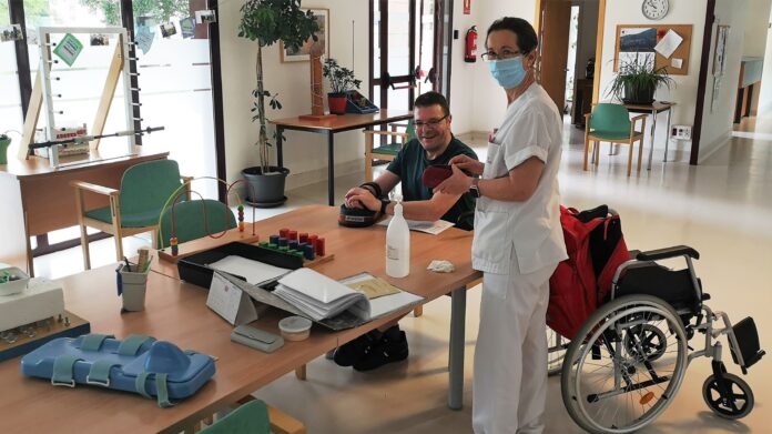 Unidad de Daño Cerebral de Guadalajara en junio de 2020.