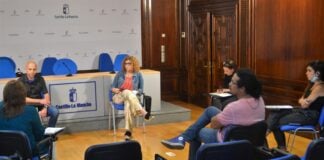 Reunión de coordinación en la Delegación de la Junta.