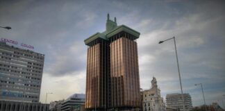 Torres de Colón, en el centro de Madrid. (Foto: La Crónic@)