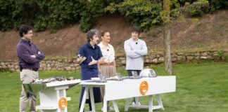 Un momento del programa de Masterchef rodado en la finca Valbueno, de Cabanillas del Campo.