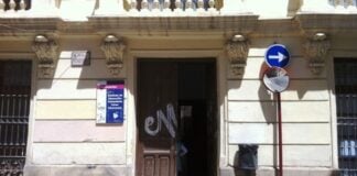 Fachada del Liceo Caracense, donde cursaba estudios uno de los alumnos con mejores notas en la EvAU de la Universidad de Alcalá en 2020.