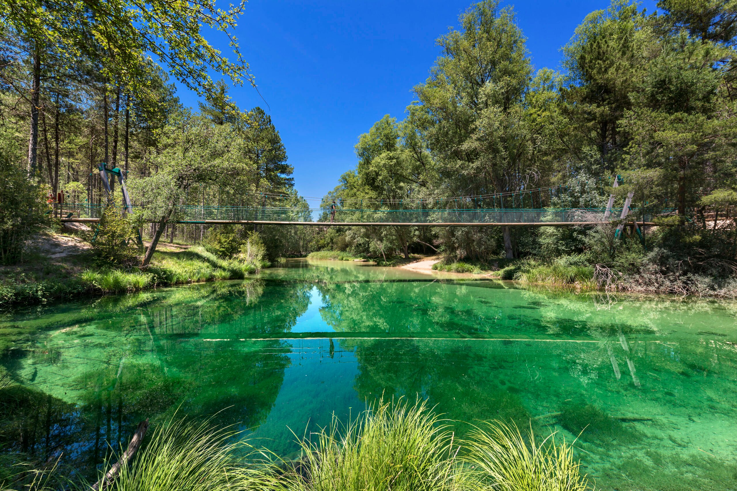 Parque natural del Alto Tajo, en la provincia de Guadalajara. (Foto: Turismo Castilla-La Mancha/David Blázquez)