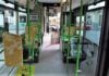 Objetivo del Ayuntamiento: tener autobuses nuevos algún día Interior de un autobús urbano de Guadalajara.