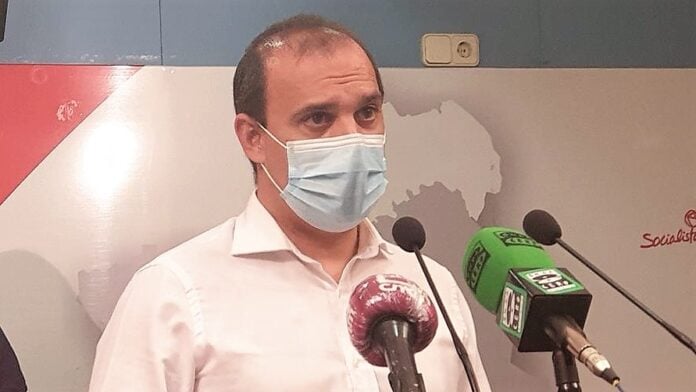 Bellido, durante su comparecencia en Guadalajara.