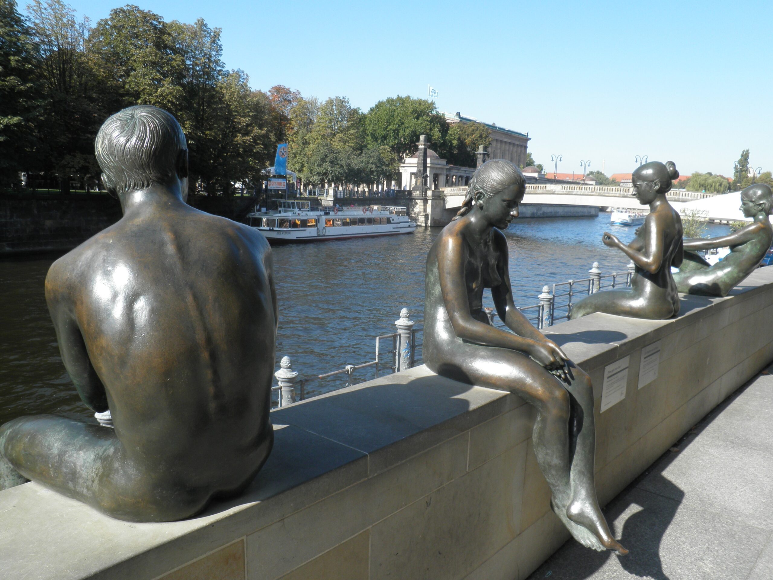 El agua, una sugerencia refrescante para el verano berlinés.