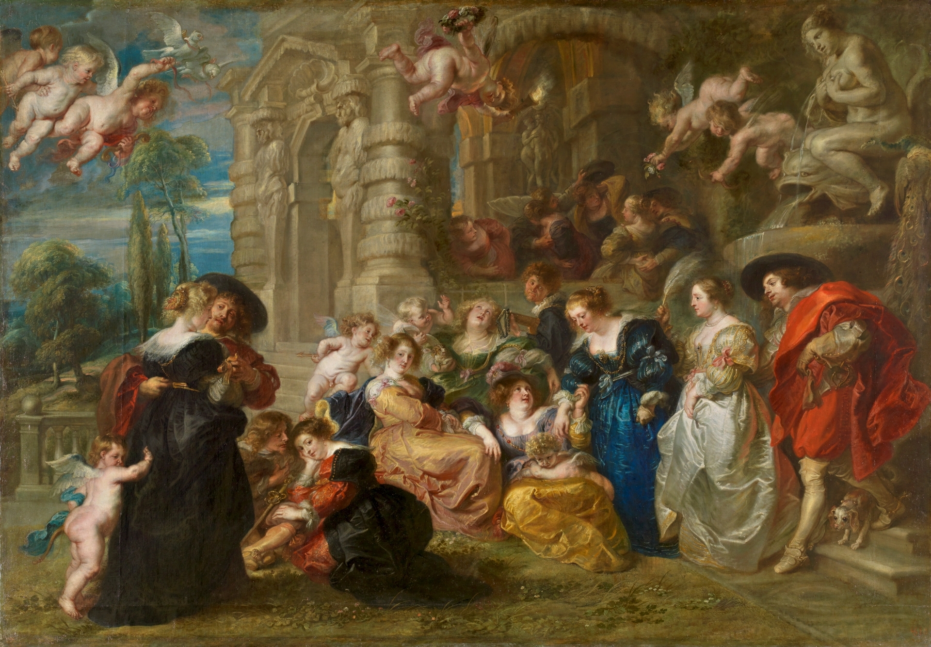El jardín del amor, de Rubens.