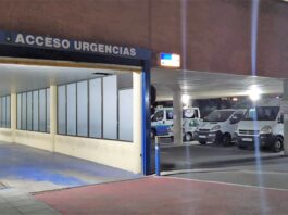 Acceso a las Urgencias del Hospital de Guadalajara, en julio de 2020. (Foto: La Crónic@)